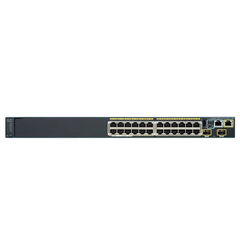 سوئیچ شبکه سیسکو 24 پورت مدل WS C2960S 24TD L