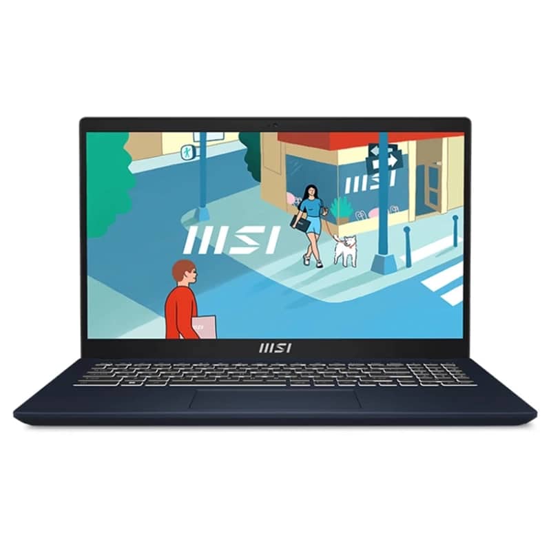 لپ تاپ 15.6 اینچی ام اس آی مدل Modern 15 B12M i5 8GB 512GB SSD Intel Iris Xe
