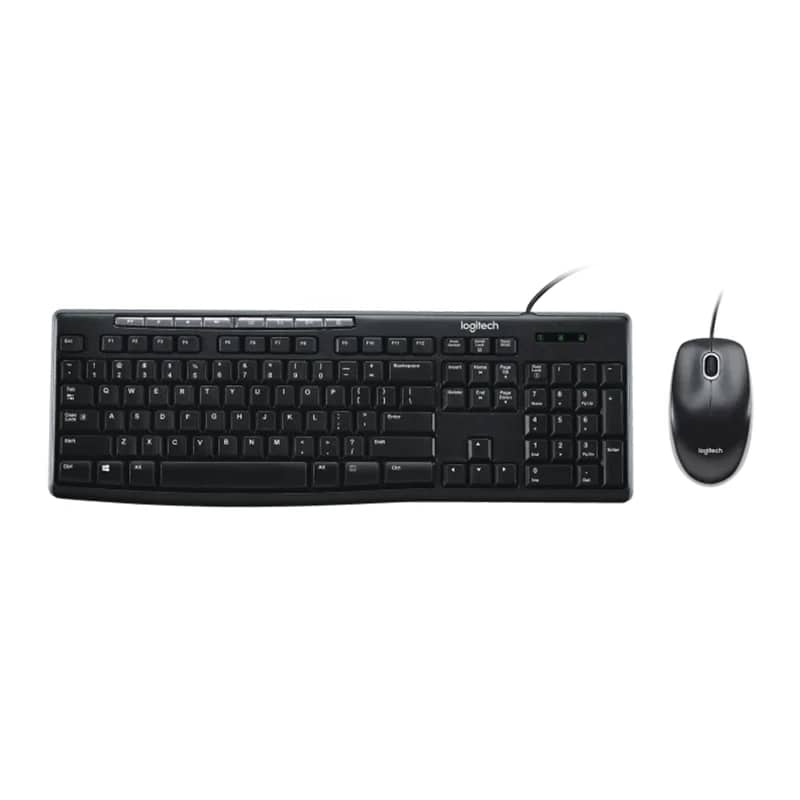 کیبورد و موس بیسیم لاجیتک مدل Mk200