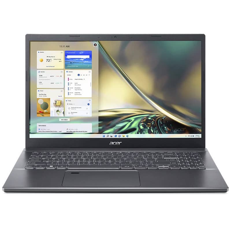 لپ تاپ 15.6 اینچی ایسر مدل ASPIRE Celeron N4500 4GB 128GB SSD Intel UHD Graphics