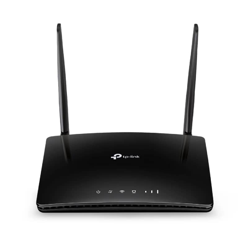 مودم روتر بی سیم 4G LTE دوبانده تی پی لینک مدل MR402