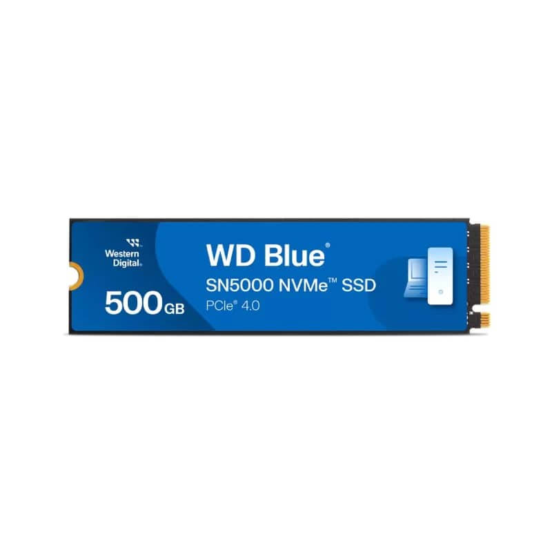 حافظه اس اس دی اینترنال وسترن دیجیتال مدل SN5000 Blue ظرفیت 500 گیگابایت