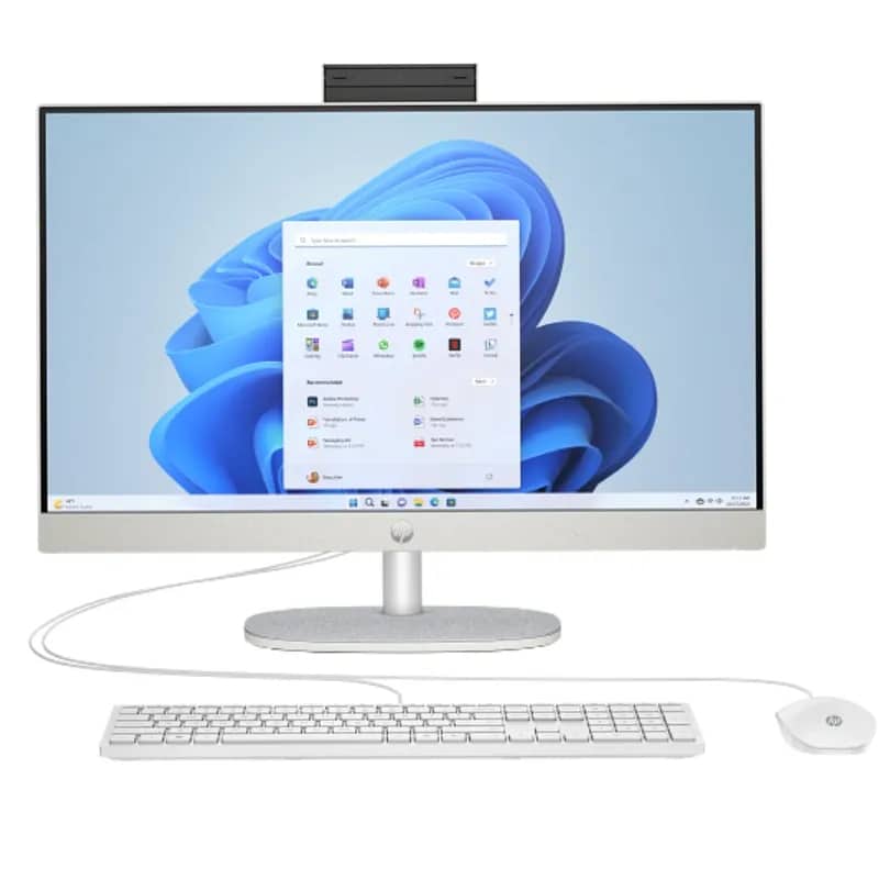 کامپیوتر آل ‌این ‌وان اچ ‌پی ۲۴ اینچی مدل HP 24-CR0307NH i5 8GB 512GB SSD Intel UHD