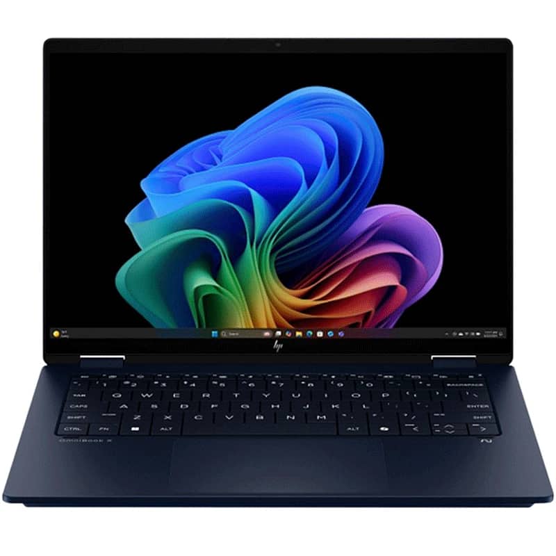 لپ تاپ 14 اینچی دوکاربره اچ پی مدل OmniBook X Flip 14-fm0013dx Core Ultra 5 16GB 512GB SSD Intel Arc