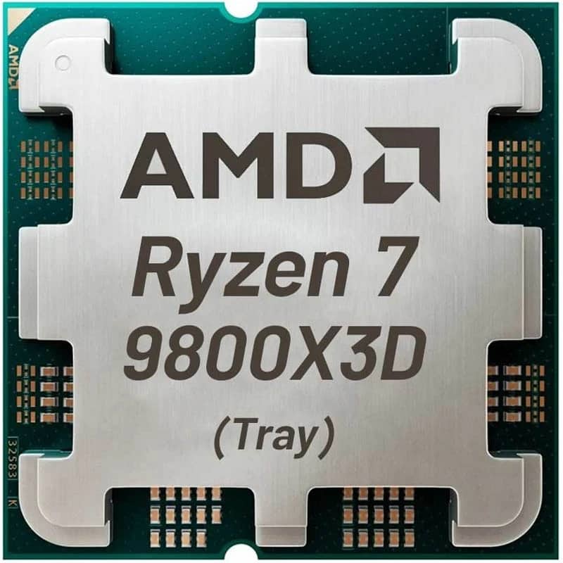 پردازنده ای ام دی مدل Ryzen 7 9800X3D Tray