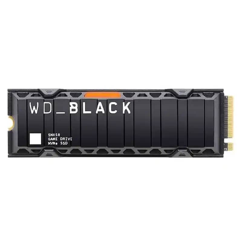 حافظه اس اس دی اینترنال وسترن دیجیتال Black SN850 Heatsink 1TB