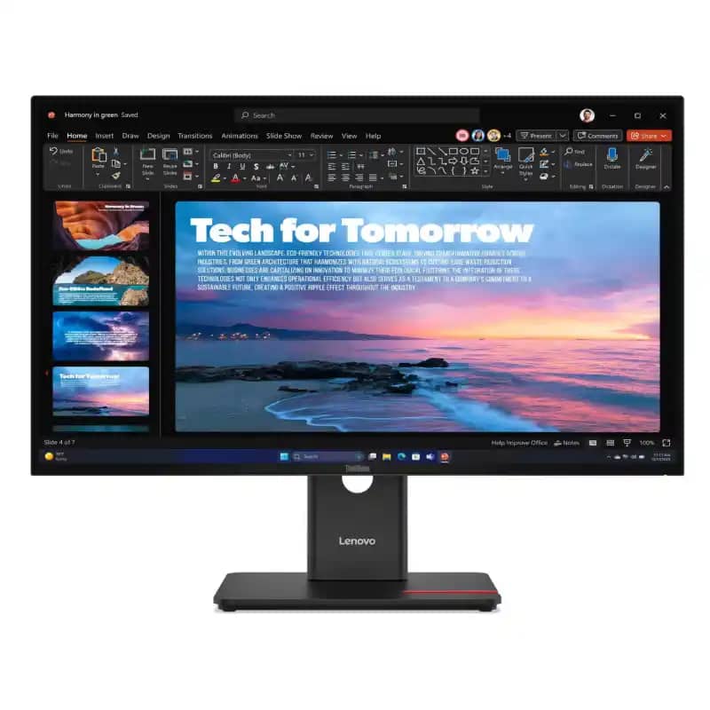مانیتور 27 اینچی لنوو مدل ThinkVision T27QD-40