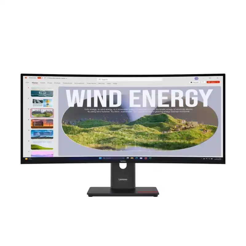 مانیتور 34 اینچی لنوو مدل ThinkVision T34WD-40