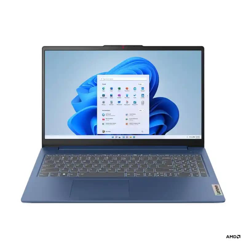لپ تاپ 15.6 اینچی لنوو مدل IdeaPad Slim 3 15AMN8 Ryzen 5 40 8GB 256GB SSD AMD Radeon