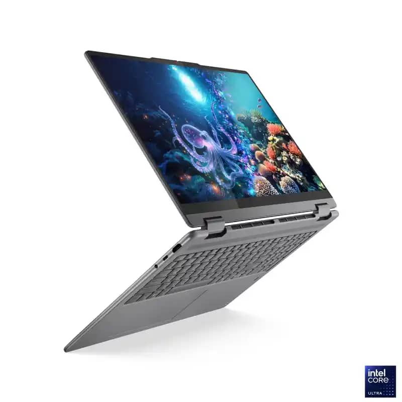 لپ تاپ 16 اینچی دو کاربره لنوو مدل Yoga 7 2-in-1 16ILL10 Core Ultra 7 256V 16GB 512GB SSD Intel