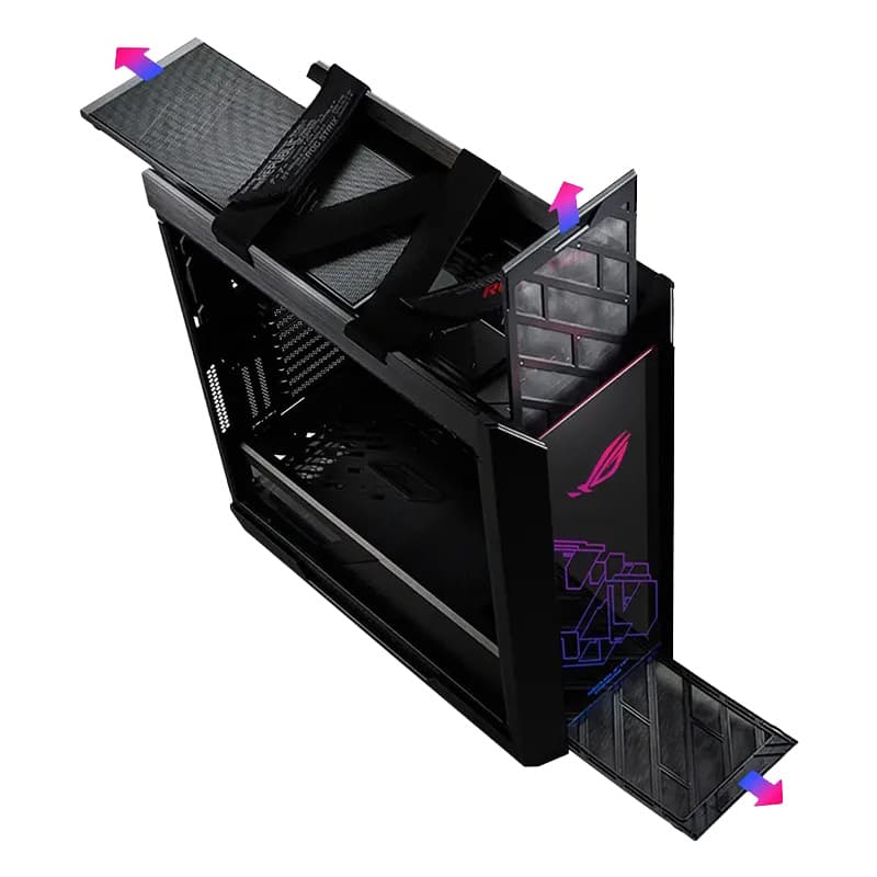 کیس کامپیوتر ایسوس مدل ROG Strix Helios RGB