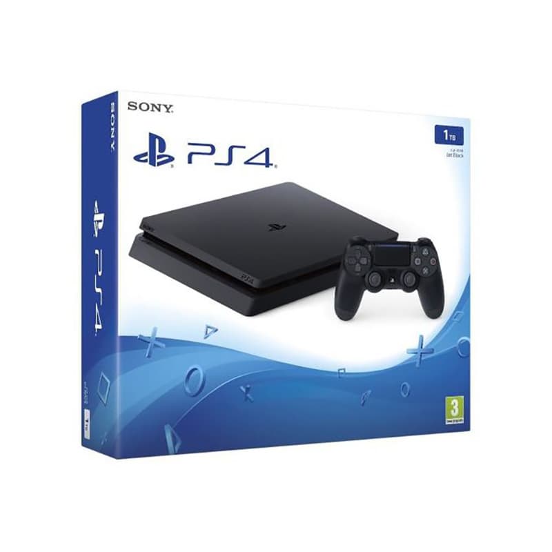 کنسول بازی PS4 اسلیم ظرفیت 1 ترابایت به همراه دسته اضافه - استوک