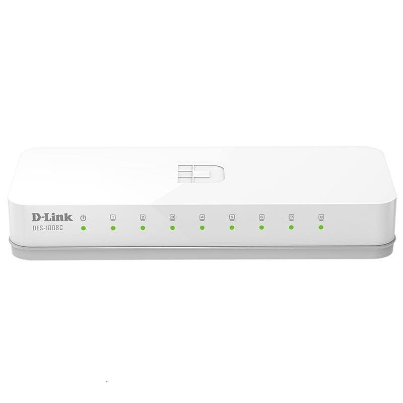 سوئیچ شبکه دی لینک 8 پورت DES-1008C