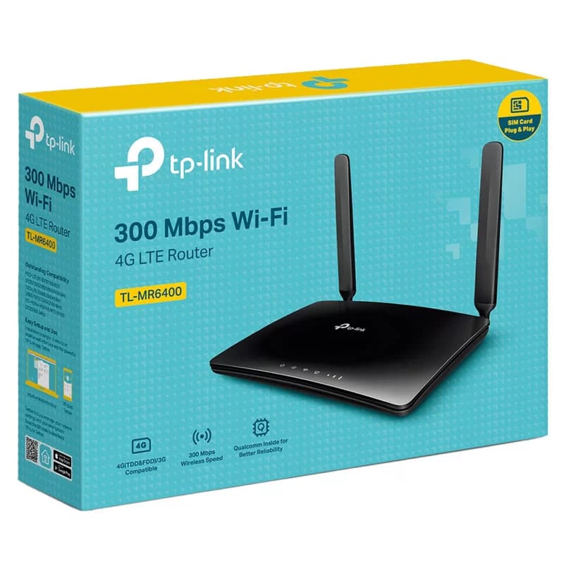 مودم روتر سیمکارتی 4G/LTE تی پی لینک مدل TL-MR100