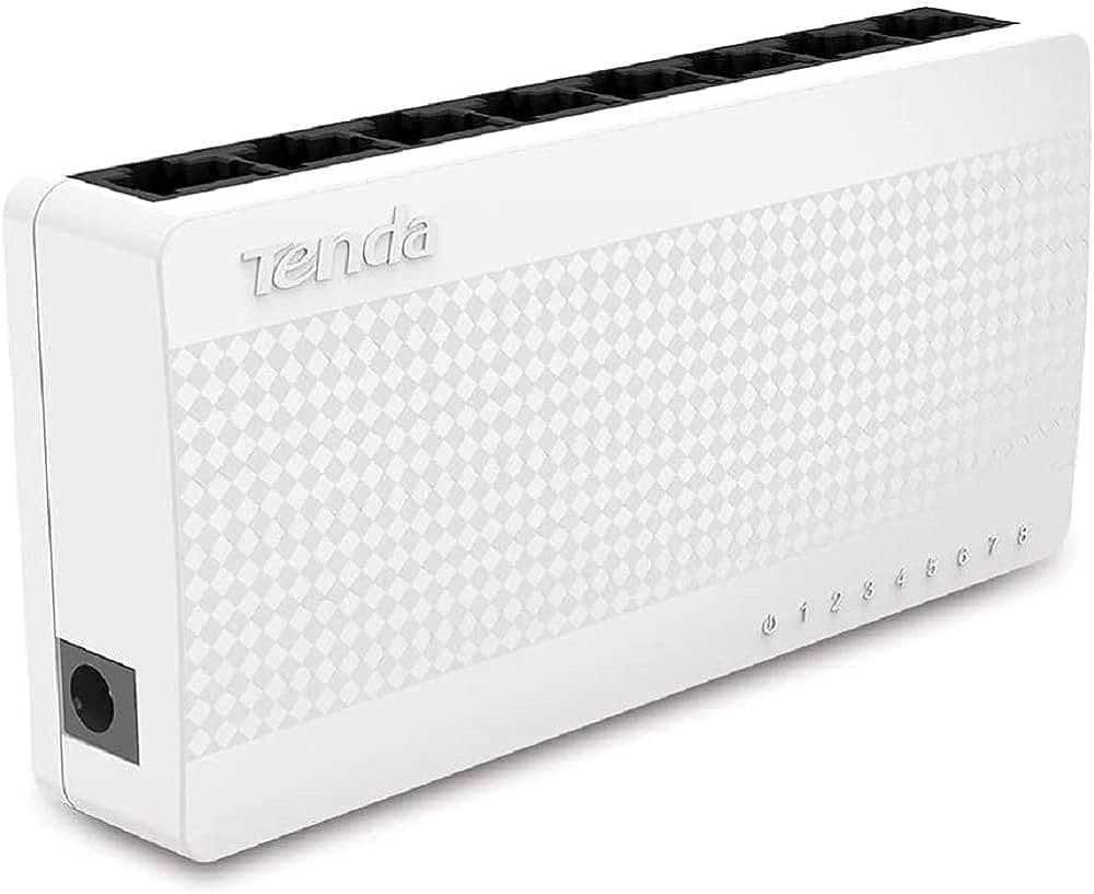 سوئیچ شبکه 8 پورت تندا غیر مدیریتی مدل Tenda S108