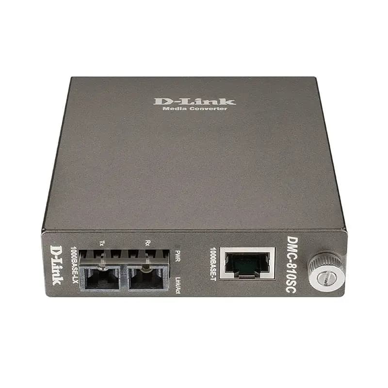 سوئیچ فیبر نوری به اترنت دی لینک مدل DMC 810SSC