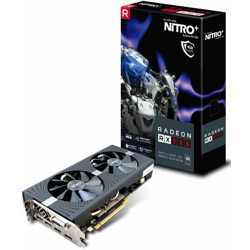 کارت گرافیک سافایر مدل NITRO PLUS Radeon RX 580 4GB GDDR5 256bit