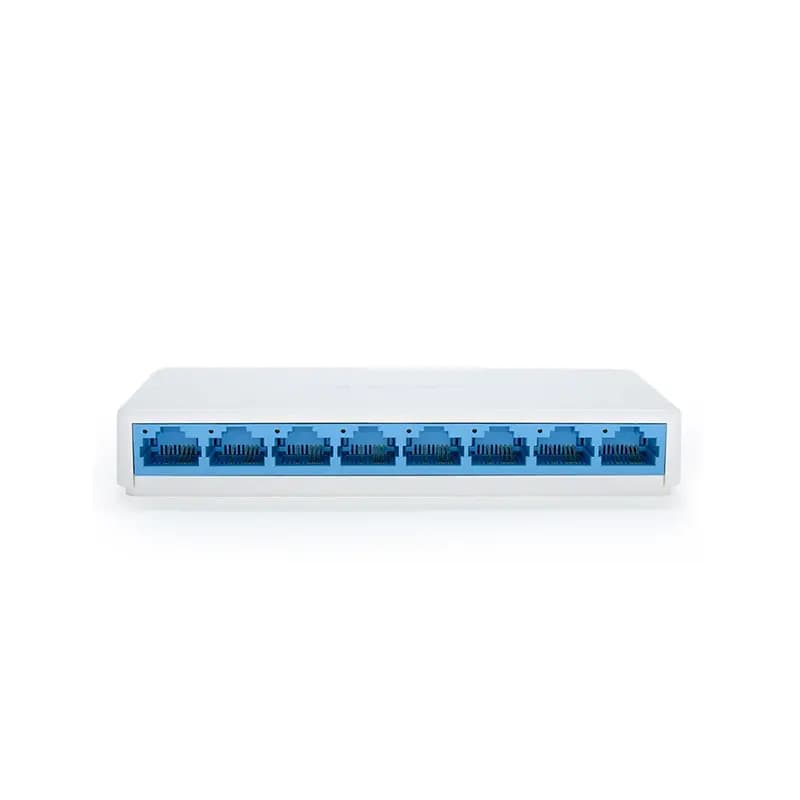 سوئیچ شبکه 8 پورت مگابیت و دسکتاپ مرکوسیس مدل MS108