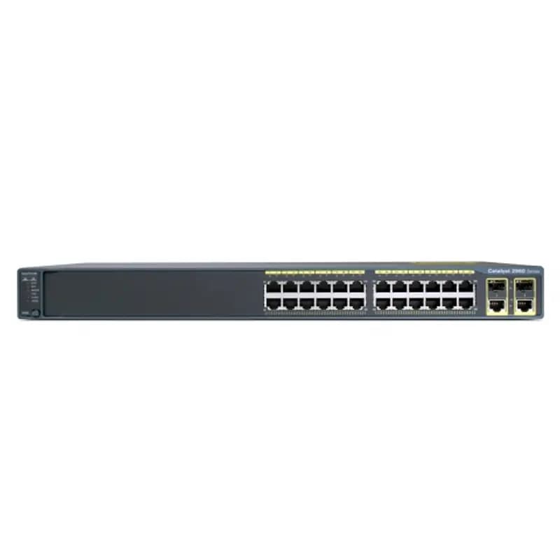 سوئیچ شبکه سیسکو 24 پورت مدل WS C2960 24PC L