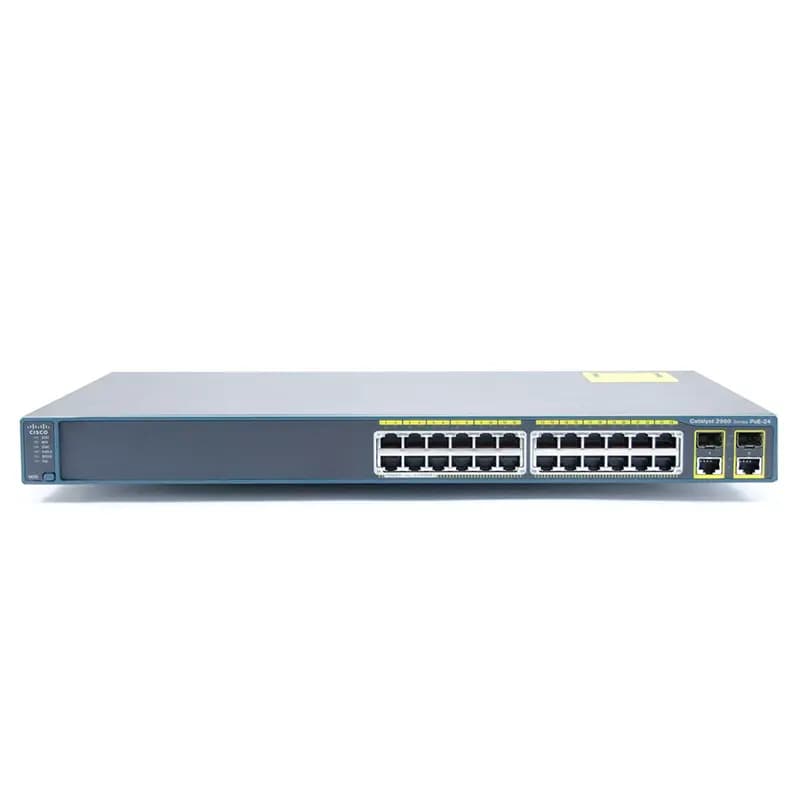 سوئیچ شبکه سیسکو 24 پورت مدل WS C2960 24TC L