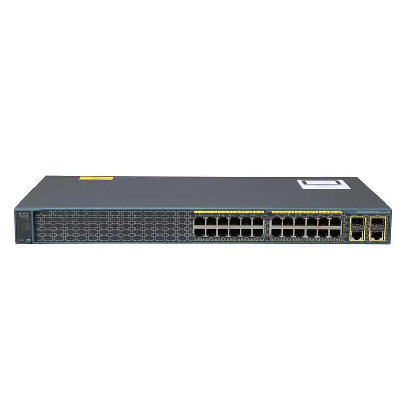 سوئیچ شبکه سیسکو 24 پورت مدل WS C2960 24TC S