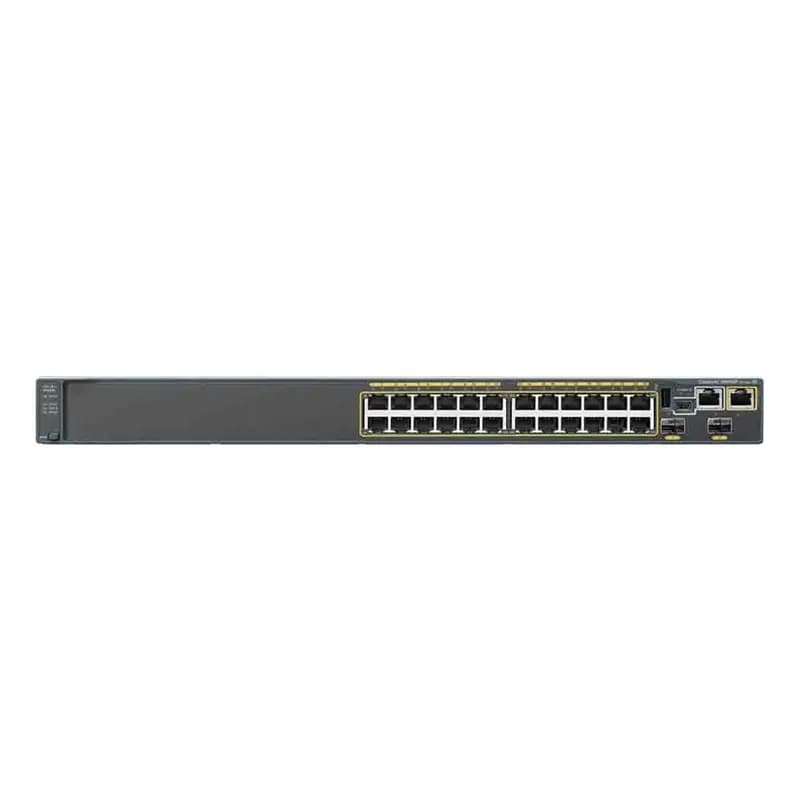 سوئیچ شبکه سیسکو 24 پورت مدل WS C2960S 24PS L