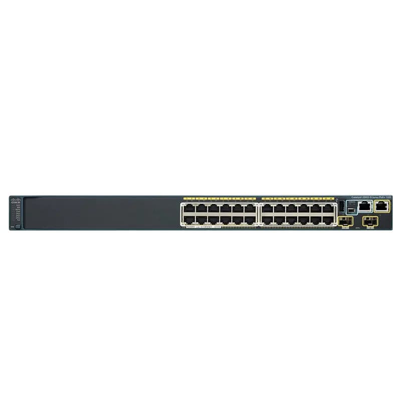 سوئیچ شبکه سیسکو 24 پورت مدل WS C2960S 24PD L Poe