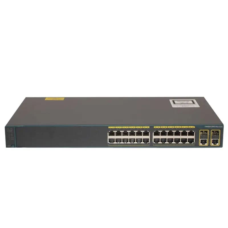 سوئیچ شبکه سیسکو 24 پورت مدل WS C2960G 24TC L