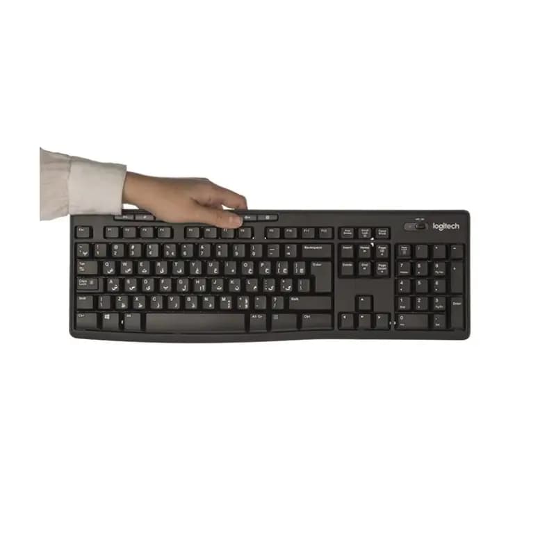 کیبورد و موس بی‌سیم لاجیتک MK270
