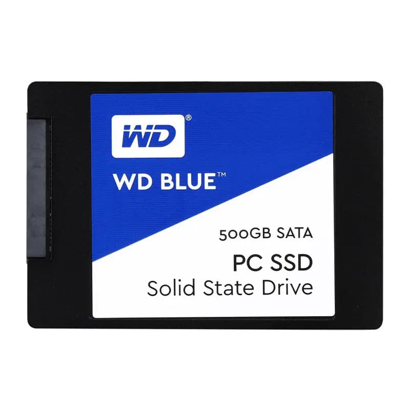 حافظه اس اس دی وسترن دیجیتال آبی مدل WDS500G1B0A ظرفیت 500 گیگابایت