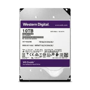 هارد دیسک اینترنال وسترن دیجیتال سری بنفش مدل WD100PURZ ظرفیت 10 ترابایت