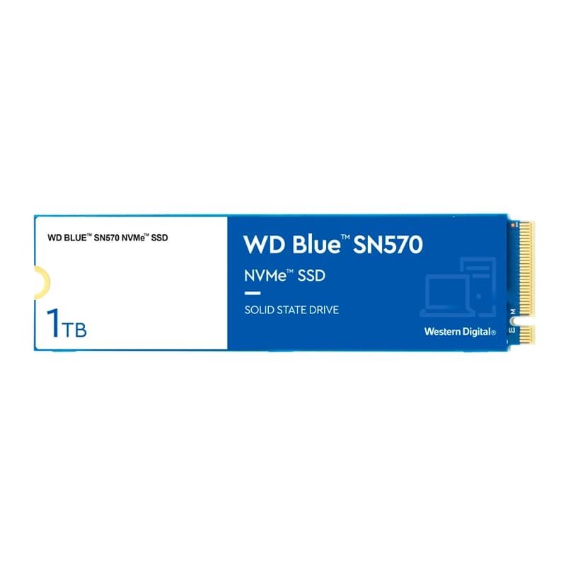 حافظه اس اس دی اینترنال وسترن دیجیتال مدل Blue SN570 ظرفیت 1 ترابایت
