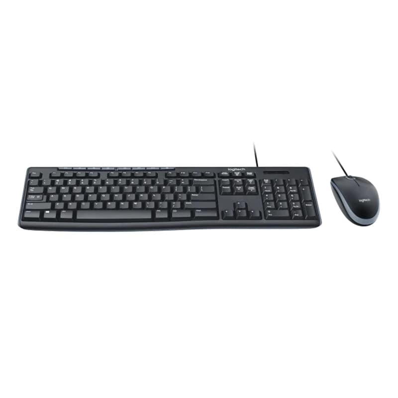 کیبورد و موس بیسیم لاجیتک مدل Mk200