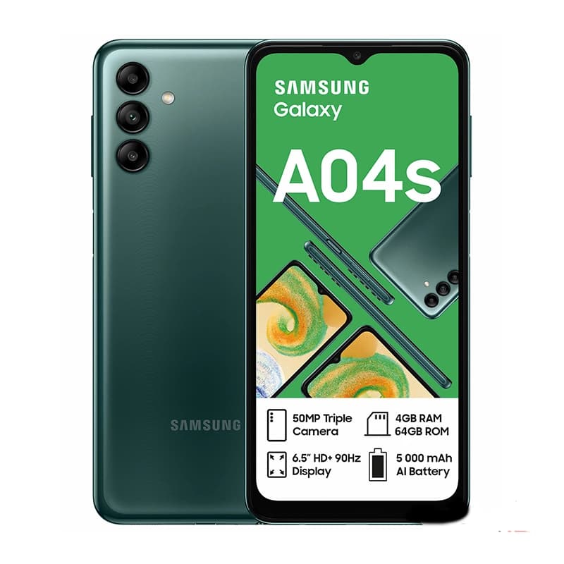گوشی موبايل سامسونگ گلکسی A04s ظرفیت 64 گیگابایت رم 4 گیگابایت ویتنام