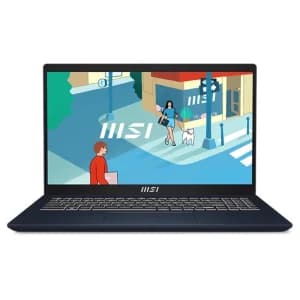 لپ تاپ 15.6 اینچی ام اس آی مدل Modern 15 B12MO i3 8GB 512GB SSD Intel Iris Xe