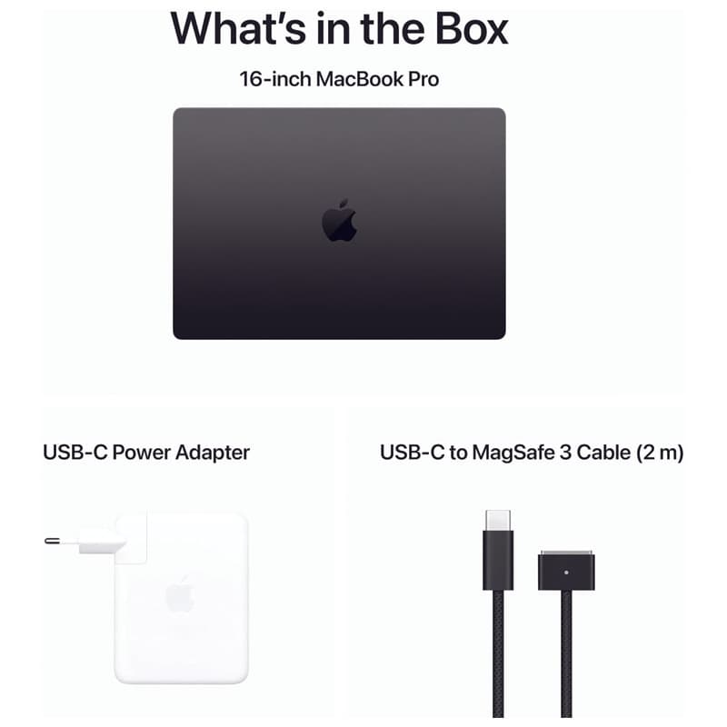 لپ تاپ 16 اینچی اپل مدل MacBook Pro MRW33 M3 MAX 36GB 1TB SSD
