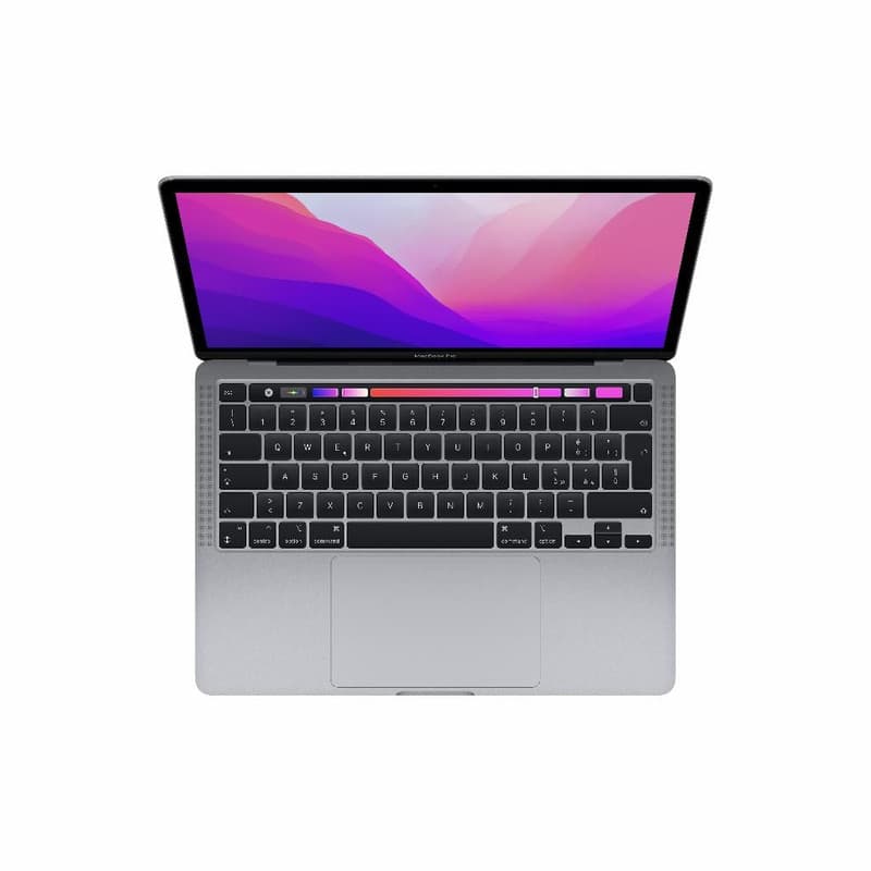 لپ تاپ 13.3 اینچی اپل مدل MacBook pro MNEQ3 M2 8GB 512GB SSD