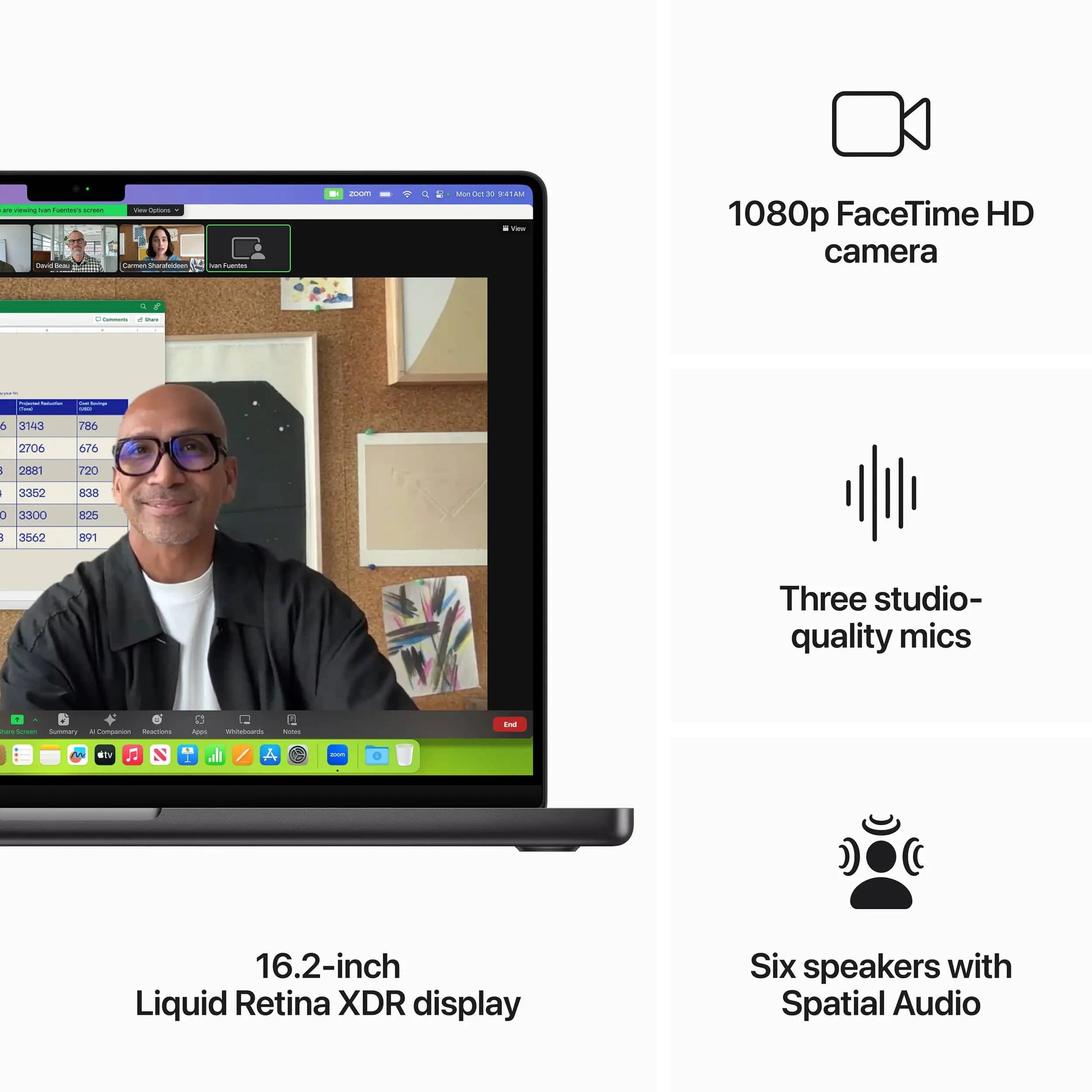 لپ تاپ 16 اینچی اپل مدل MacBook Pro MRW43 M3 18GB  512GB SSD
