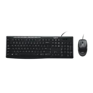 کیبورد و موس بیسیم لاجیتک مدل Mk200