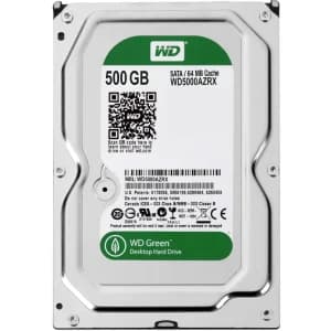 هارد دیسک اینترنال وسترن دیجیتال سری سبز مدل WD5000AZRX ظرفیت 500 گیگابایت