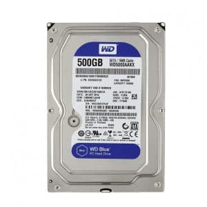 هارد دیسک اینترنال وسترن دیجیتال سری آبی مدل WD5000AAKX  ظرفیت 500 گیگابایت