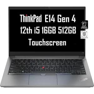 لپ تاپ 14 اینچی لنوو مدل ThinkPad E14 i5 8GB 512GB SSD 2GB MX550