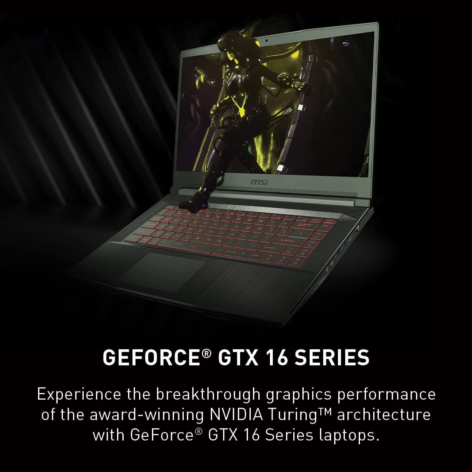 لپ تاپ 15.6 اینچی ام اس آی مدل GV15 i5 8GB 256GB SSD 4GB GTX1650