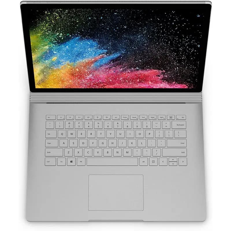لپ تاپ مایکروسافت 13.5 اینچی  مدل Surface Book 2 i7 16GB 512GB SSD 6GB GTX 1060 _ استوک