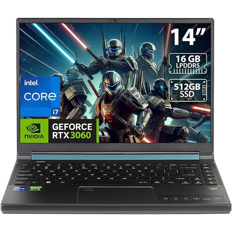 لپ تاپ 14 اینچی ایسر مدل Predator Triton 300 SE  PT314 i7 16GB 512GB SSD 6GB RTX3060