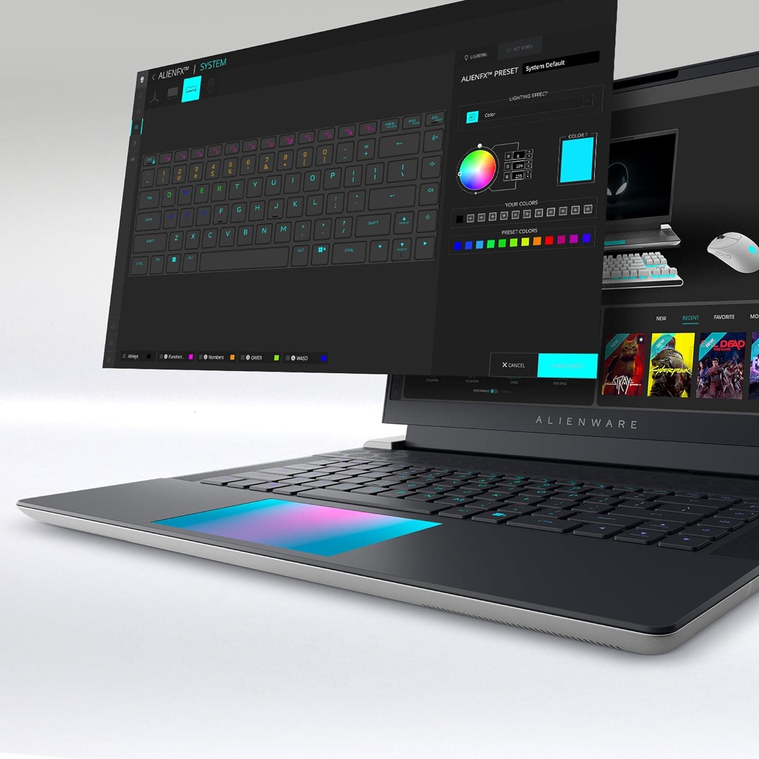 لپ تاپ 16 اینچی دل مدل Alienware X16 R1 i9 32GB 1TB SSD 12GB RTX4080