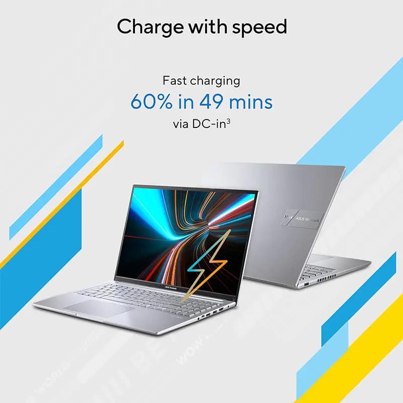 لپ تاپ 15.6 اینچی ایسوس مدل VivoBook A1504VA i5 8GB 512GB SSD Iris Xe