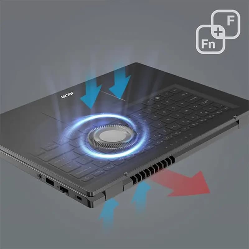 لپ تاپ 14 اینچی ایسر مدل Aspire 5 14 i5 8GB 512GB SSD Iris Xe