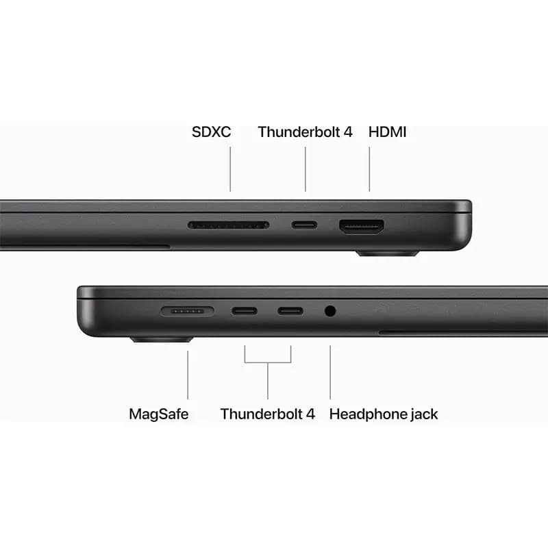 لپ تاپ 16 اینچی اپل مدل MacBook Pro M3 Max Chip 2023 64GB 2TB SSD
