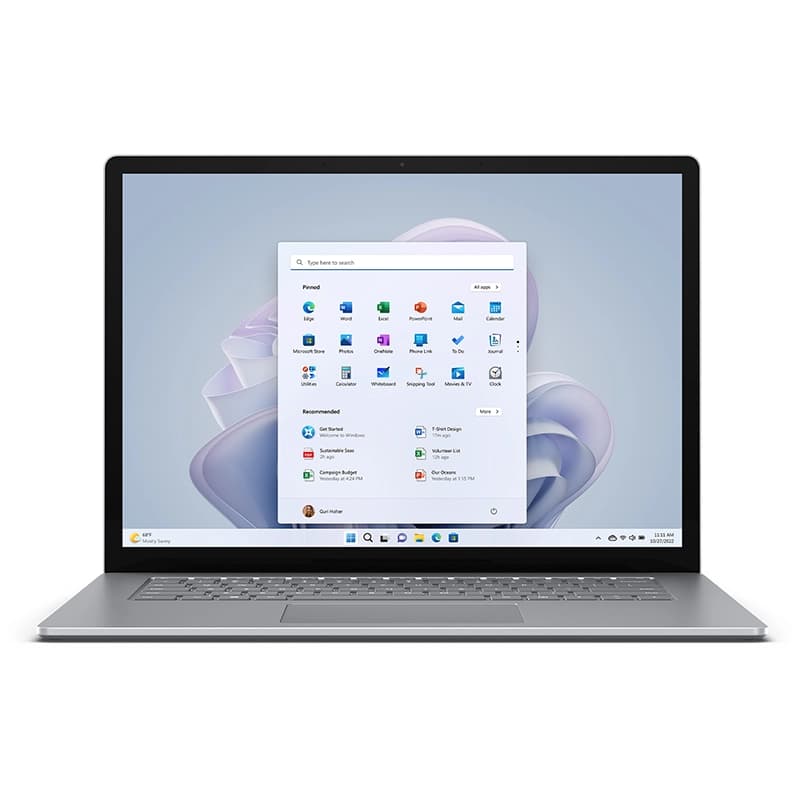 لپ تاپ 12.4 اینچی مایکروسافت مدل Microsoft Surface Laptop Go 3 i5 8GB 256GB SSD Intel